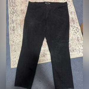 Faded Glory Women's Black Straight Leg Pants